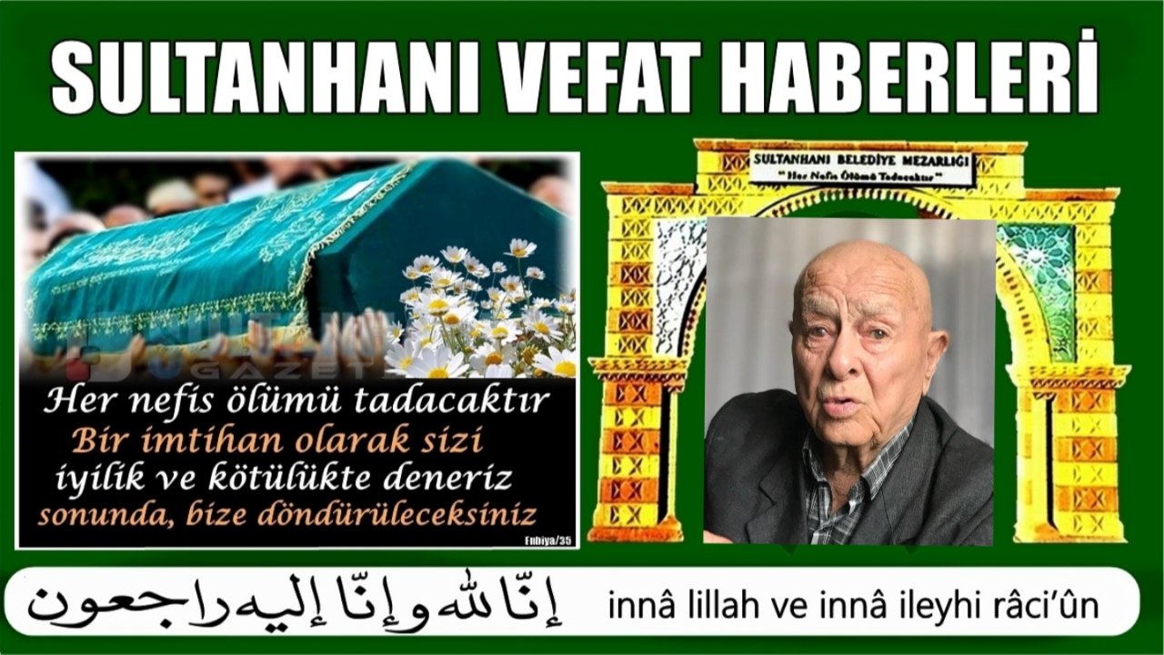Sadettin Oğlu Mehmet Kara Vefat Etti 25.04.2025 Cuma