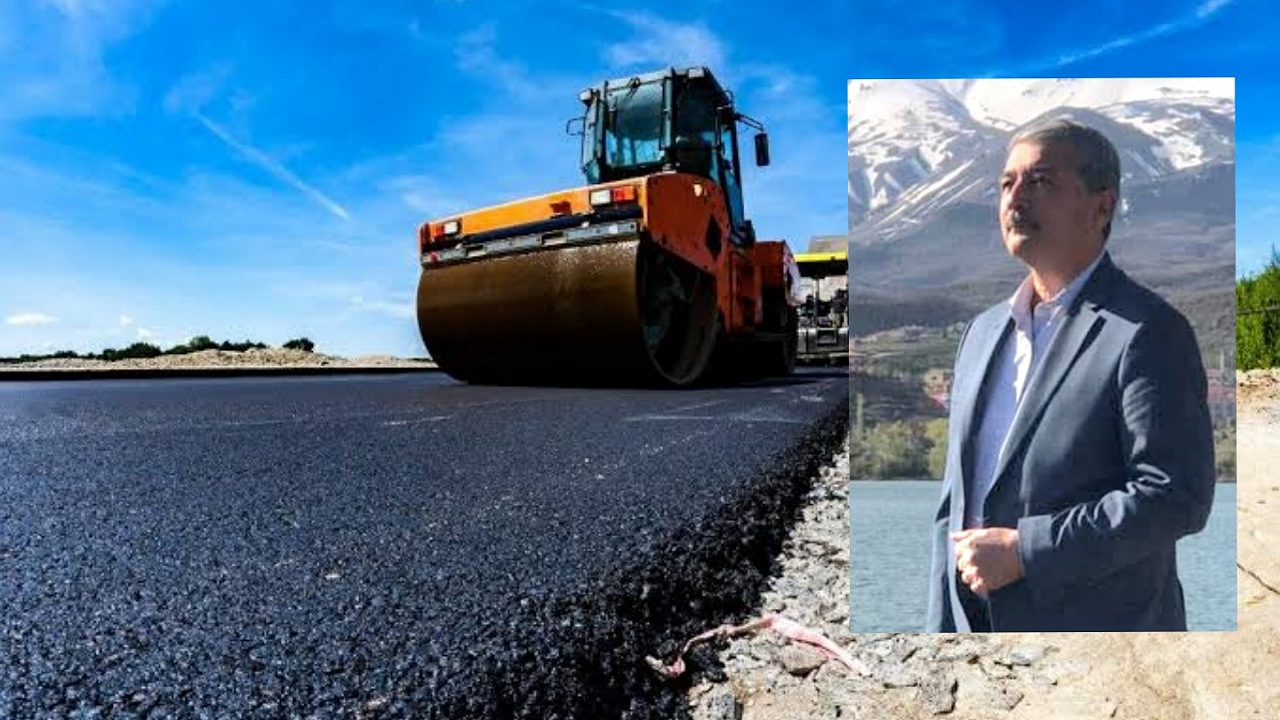 Hasan Temel Duyurdu; Sultanhanı - Güneşli Yolu Sıcak Asfaltla yapılacak