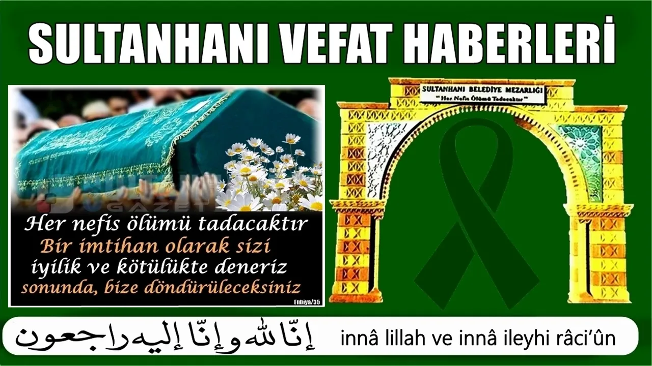 Galip Eşi Mukaddes Solak Vefat Etti 27.07.2025 Pazar