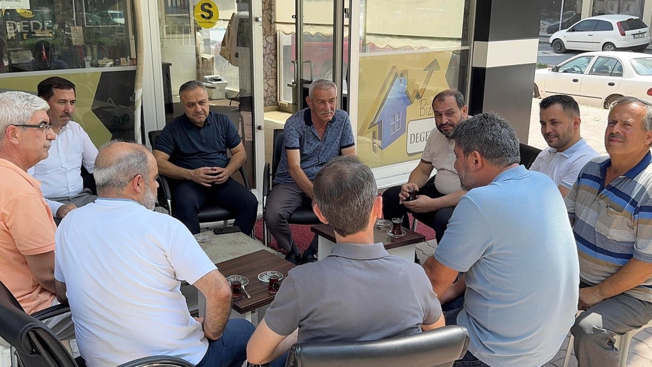 Konya'da Başkan Hasan Kılca’dan esnafla istişareli ziyaret