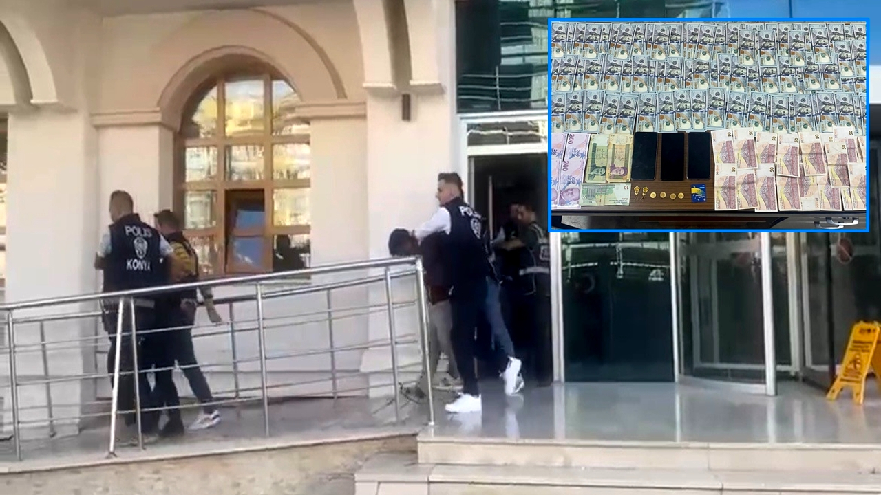 Konya'da Kendilerini Polis, Savcı olarak tanıtıp dolandırıcılık yapan 3 kişi yakalandı