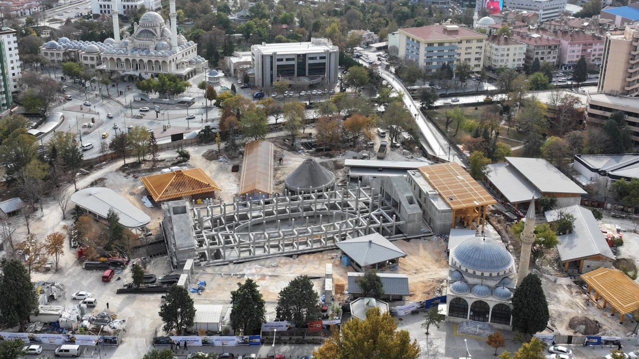 Konya'da 'Şehir Kütüphanesi' yükseliyor