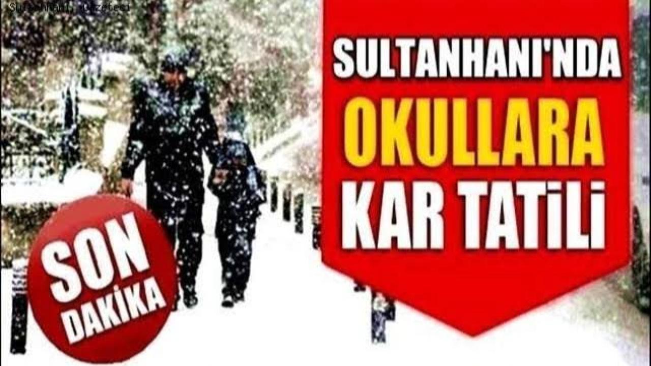 Sultanhanı'nda 29 Aralık 2025 Pazartesi günü Eğitime 1 Gün Ara Verildi