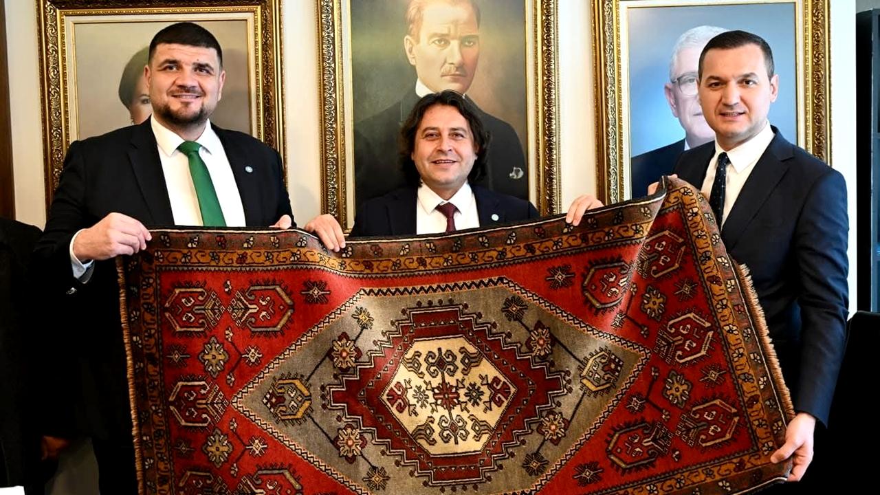 İYİ Parti Sultanhanı ilçe Başkanı Sadık Duymaz ve Aksaray Heyetinden Ziyaret