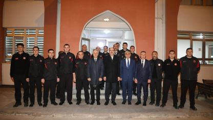 Konya'da Başkan Altay’dan gece mesaisi ziyareti