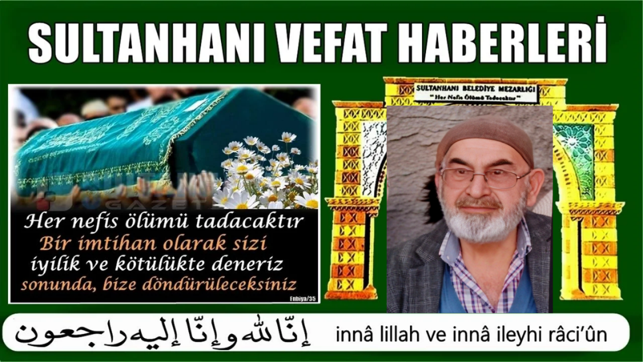 Mehmet Oğlu Süleyman Özbay Vefat Etti 19-05-2026 Salı