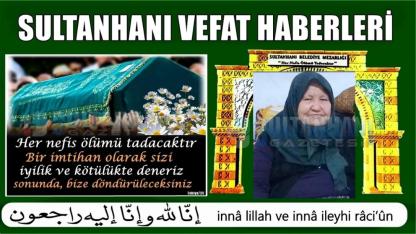 Hacı İsmet Eşi Aliye Sarı Vefat Etti 11-06-2026 Perşembe