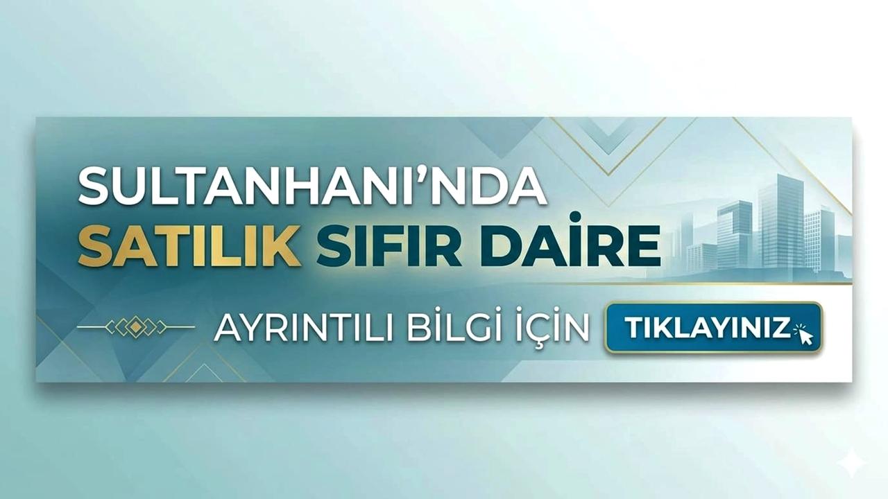 SULTANHANI'NSA SATILIK SIFIR 3+1 DAİRE