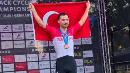 Konya Büyükşehirli milli bisikletçi Avrupa'da zirvede