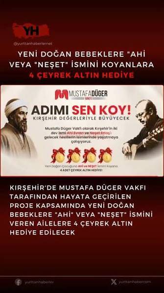 KIRŞEHİR’DEN ÖRNEK ALINACAK MAHALLİ İSİMLERİ TEŞVİK KAMPANYASI
